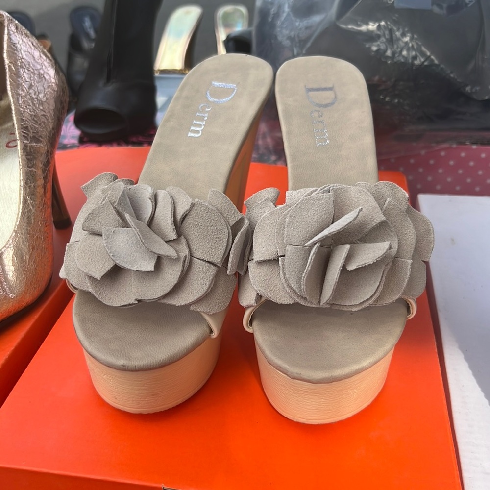 Suede Heels
